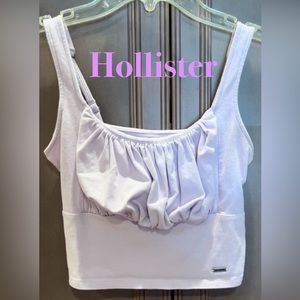 Hollister Ruched Pastel Feminine Top Coquette Girl Ballet
